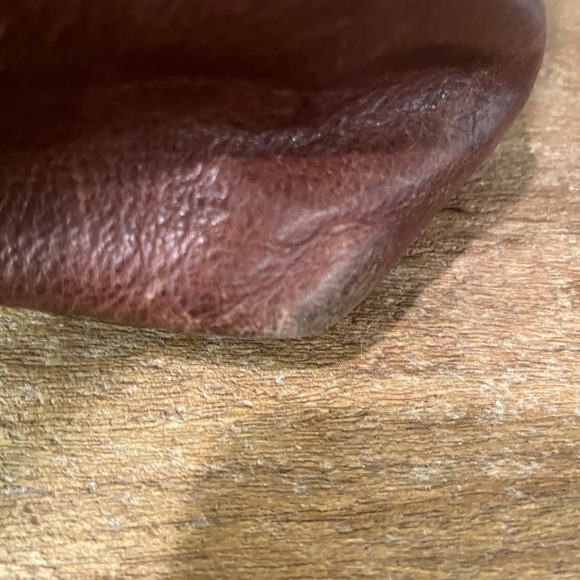 Dooney & Bourke Florentine Logo Lock Brown Leather Hobo Bag w/Dust Bag Pls Read - Picture 12 of 16